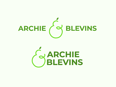 Archie & Blevins branding dribbbleweeklywarmup illustration logo logo design logodesign store logo vector