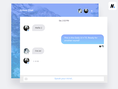 Daily UI 013 Direct Messaging