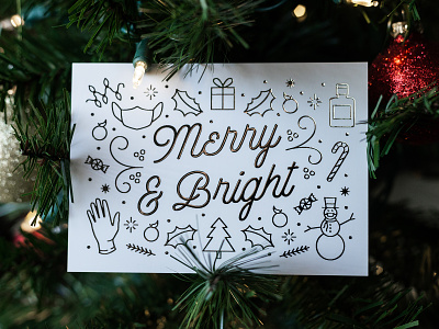Happy Holidays! bright christmas covid envy labs florida foil gift gloves hand sanitizer happy holidays happy new year holiday illustration mask merry merry christmas present quarantine silver foil snowmwan