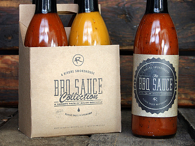 BBQ Sauce 4-pack 4 rivers smokehouse bbq sauce