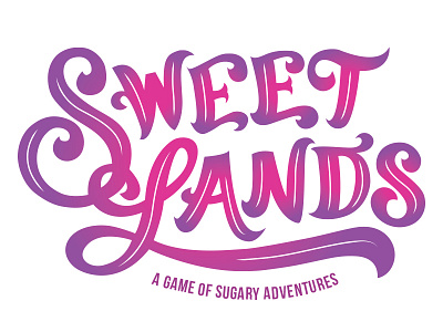 Sweet Lands code school graphic design hand drawn hand lettering typography