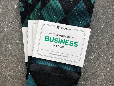 It's Business Time (for our feet) argyle envy labs flight of the conchords orlando print design socks