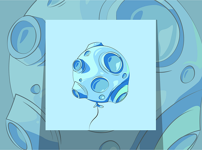 Planetary Balloon branding design graphic design illustration logo ui vector
