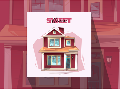 Sweet House design graphic design illustration logo ui vector