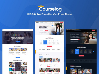 Courselog - Education WordPress Theme