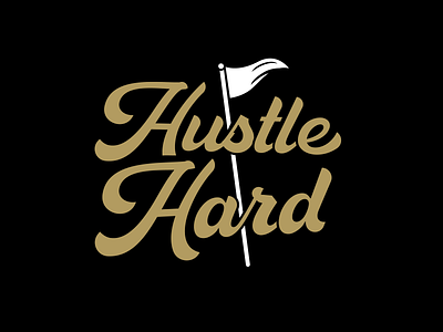 HUSTLE HARD BRAND brand design branding clothing design graphic design illustration logo