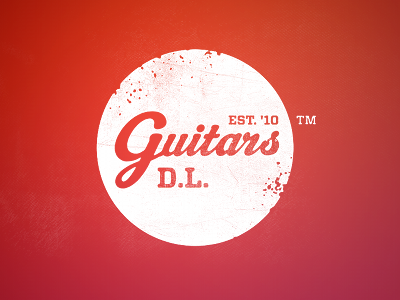 DL Guitars Retro Logo