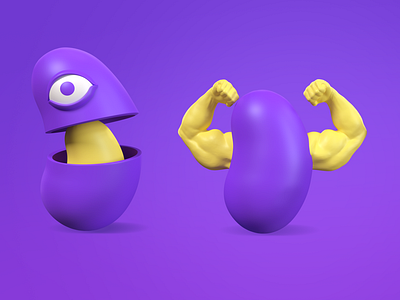 crazy  purple characters for the site