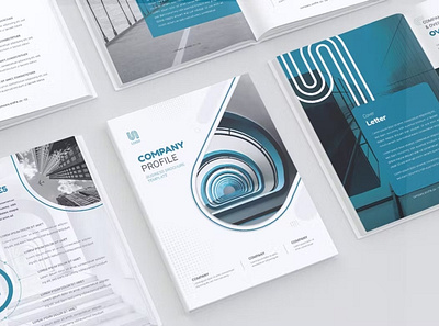 Company Profile agency brochure company company profile design identity indesign magazine