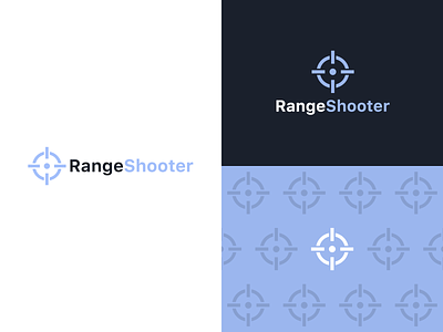 RangeShooter Logo branding design firearms graphic design identity logo logo design rangeshooter