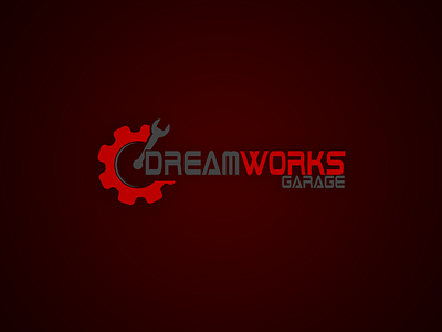 Dreamworks Garage Logo brand design branding design dreamworks garage dreamworksgarage identity logo logo design nj