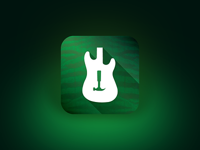 Guitar iOS App Icon app app design app development application application design branding graphic design guitar guitar builder ios mobile