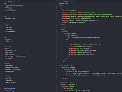 Pretty Coding atom coding css html live overlays pretty code web design web development