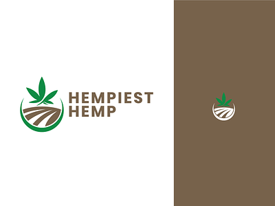 Hempiest Hemp Logo Design branding cbd design graphic design hemp hemp flower hempiest hemp high cbd identity logo logo design