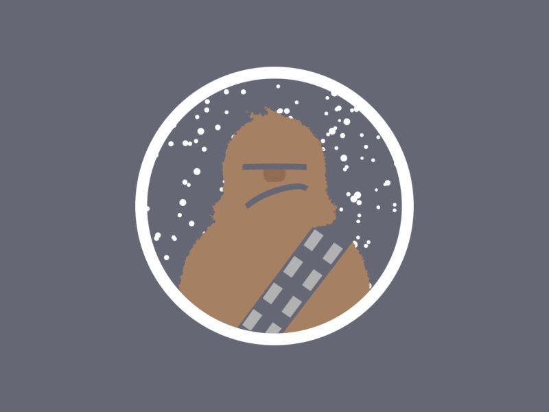 Chewy Texting and Piloting animation chewbacca chewy han solo solo star wars