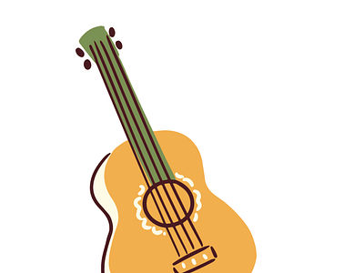 Digital guitar sticker creative designer digital stickers graphicdesigning illustration