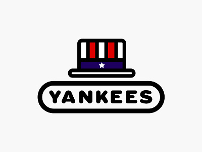 New York Yankees baseball hat logo mlb new york new york city nyc redesign uncle sam yankees yanks