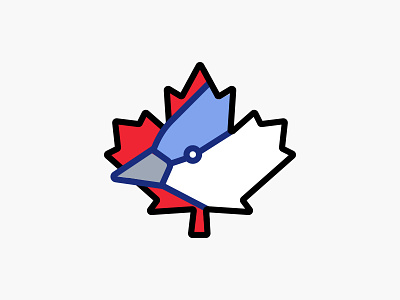 Toronto Bluejays baseball blue blue jays bluejays jay logo logo mark redesign toronto toronto bluejays