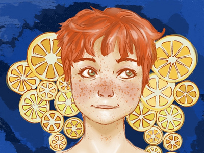 Lemony illustration portraits