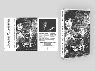 Cassette Tape Design Fright Night