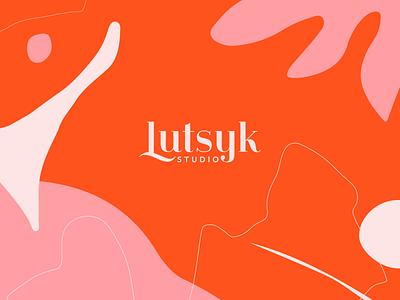 Lutsyk Studio beauty branding bright feminine orange self care