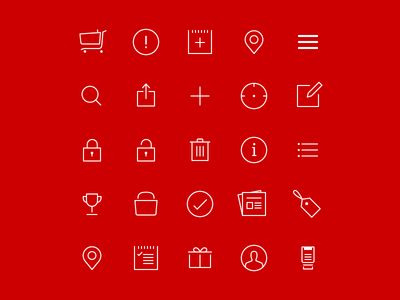 iOS 7 Icons