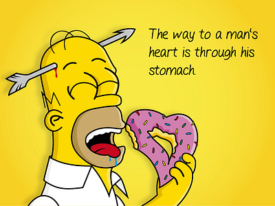 The heart eating Homer