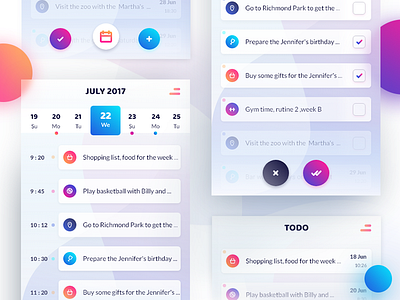 TODO App UI- Day 3 android app color design free gradient ios task todo ui ux xd