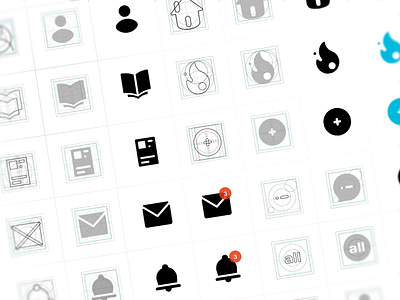 Icon Construction, Day 1 android concept construction design flat geometric icon icons ios pack