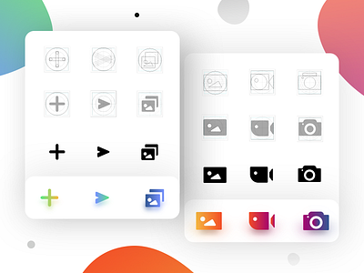 Icon Construction, Day 3 android concept construction design flat geometric gradient icon icons ios pack