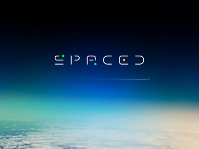 Spaced Logo for "SPACED Design Challenge" challenge contest future galaxy logo planets space spaced spacedchallenge travel
