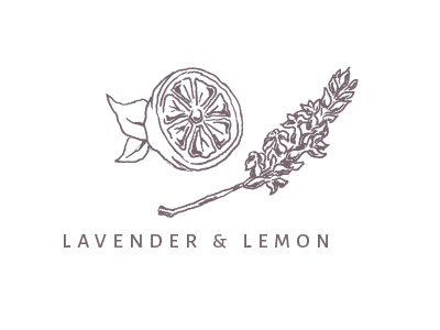 Lavender & Lemon Illustration