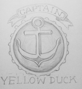 Logo For Fun | Part 1: The Sketch anchor brittany arita captain duck logo sketch yellow