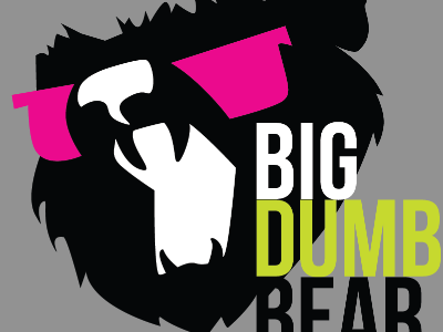 Logo bear big dumb bear branding illustration logo logo design