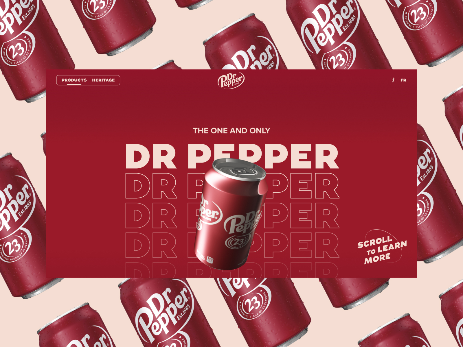 Dr Peppers Typographical Appeal  Designer Blog minor