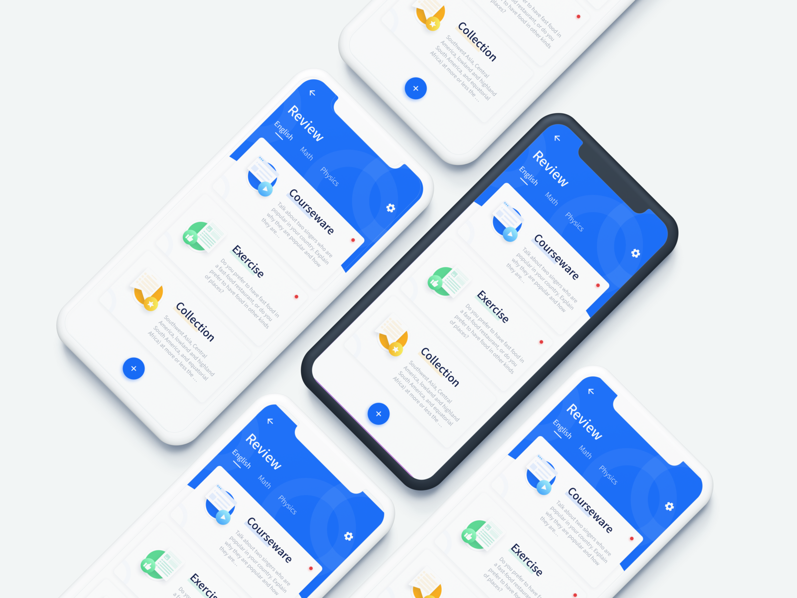 Daily Study app by 🧢Ramones233 on Dribbble