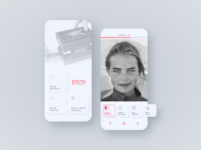 Pictoscanner app redesign.