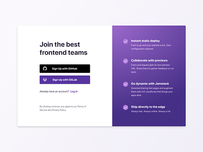 Sign up / register page. Saas trial clean clean design clean ui dashboard figma front end design product design productdesign purple ui saas signup saas trial sign up sign up form sign up page sign up screen sign up ui sign up ux signupform
