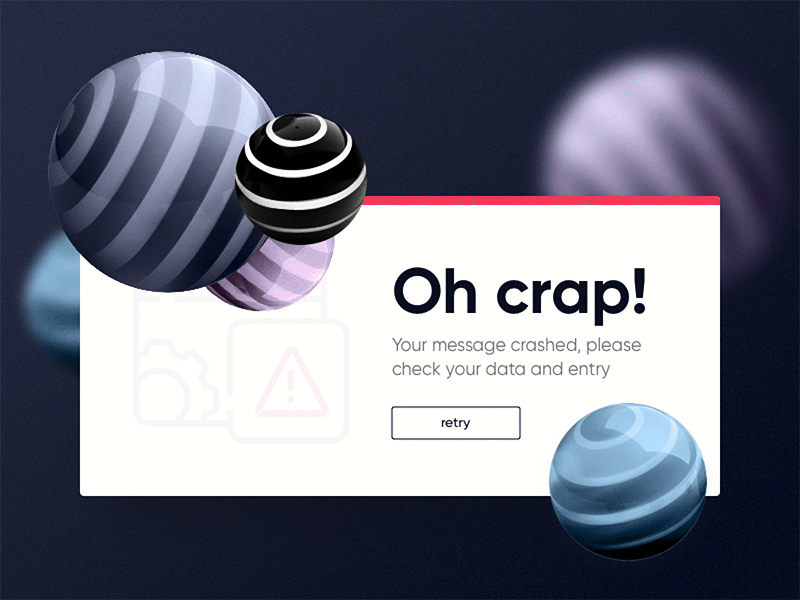 Daily UI Day 011 – Flash Messages