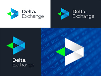 Delta Exchange Logo art branding colour corporate identity cryptocurrency design digital graphic icon identity design logo monogram symbol