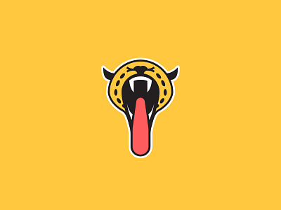 Yawn animal art animalicon animalillustration art branding colour design digital graphic icon illustration leopard logo monogram symbol