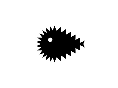Pufferfish art basic branding design digital graphic icon illustration logo mark minimal monogram pictogram pufferfish symbol