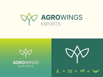 Agrowing (Logo Design) art brand identity branding branding concept colour design digital graphic icon illustration logo monogram symbol