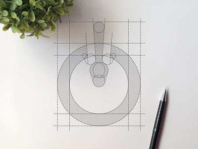 Food Power Construction art design diagram food graphic grid icon logo logo construction making power symbol