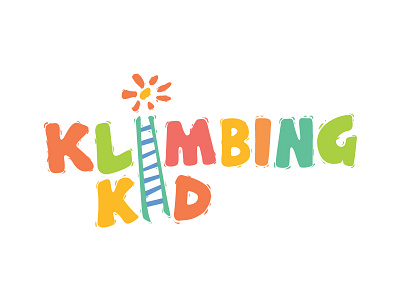 Klimbing Kid (Logo Design) branding colour design graphic icon logo logotype mark symbol typography word