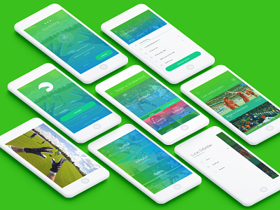 Provision - UI/UX App app application design experience gradients interface ios mobile productlab ui ux