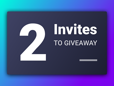 Dribbble Invites 🍩🍩 design dribbble invites invite invites giveaway