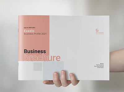 Horizontal Business brochure brochure business catalog catalogue design indesign new
