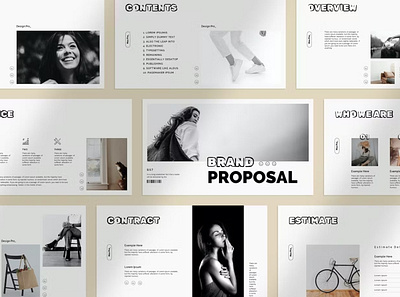 Brand Proposal Presentation brand design google slide keynote powerpoint ppt presentation proposal slide slides template