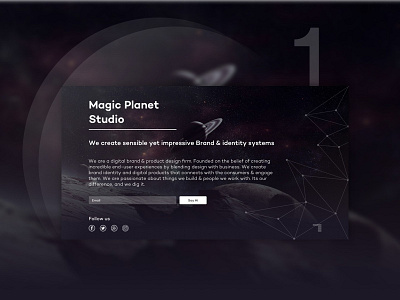 Magic Planet Studio studio website